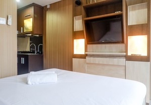 Relaxing and Stylish Studio at Tamansari Papilio Apartment
