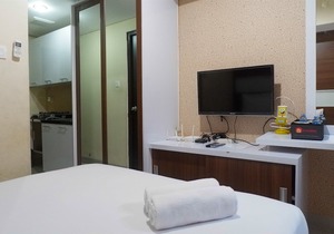 Compact Studio Room at Tamansari Papilio Apartment