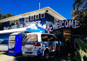 Backpackers in Paradise
