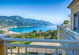 Sofia Penthouse Ferienwohnung - Panorama Meerblick über die gesamte Bucht von