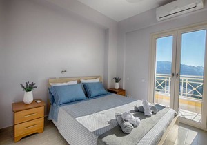 Sofia Penthouse Ferienwohnung - Panorama Meerblick über die gesamte Bucht von