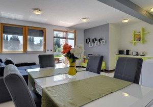 Modern villa consisting of two apartments with private pool, beach at 1 km