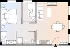 LOFT 1 - Strandloft Norderney Apartment - 5 minutes to the west beach