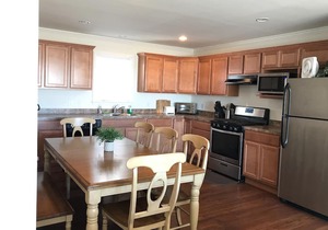 Oceanfront 2 family house 1st floor unit,5yr new, beach front, parking,badges
