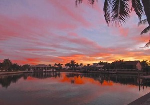 It's all about the view! Beautiful 3 bedroom home with wide water views!