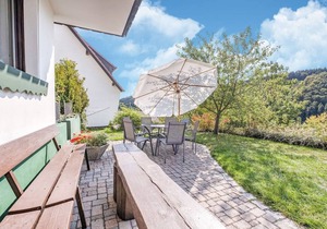 Large holiday apartment near Willingen with private garden and terrace