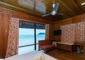 Seaview Chalet # 7 Beachfront Cenang Beach Langkawi