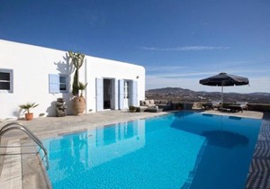 Psarrou villa for 10 guests, stunning sea views
