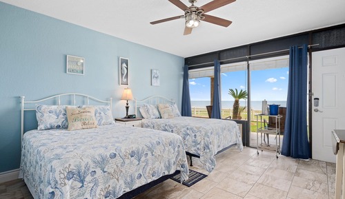 Condo, 2 Queen Beds, Patio (#106- Blue Seahorse - No Pets Allowed)