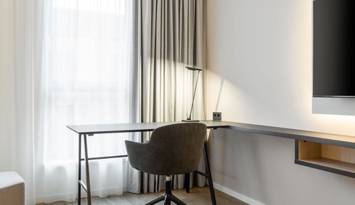Studio, 1 Queen Bed with Sofa bed