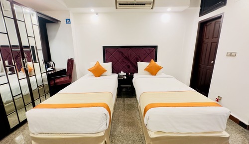 Premium Twin Room, 1 Bedroom, City View