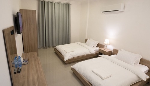 Standard Double or Twin Room, 2 Bedrooms, Non Smoking, City View