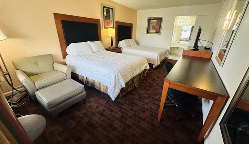 Standard Room, 2 Double Beds, Smoking