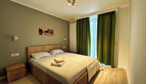 City Apartment, 1 King Bed with Sofa bed, Non Smoking, Kitchen