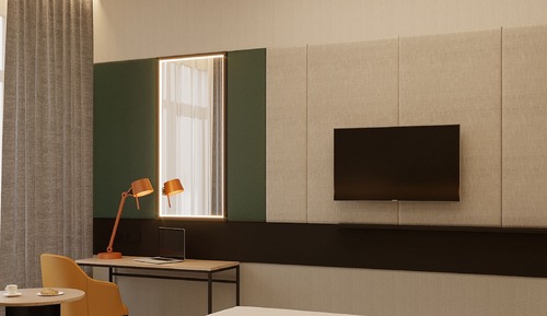Standard Room, 2 Twin Beds, Courtyard View