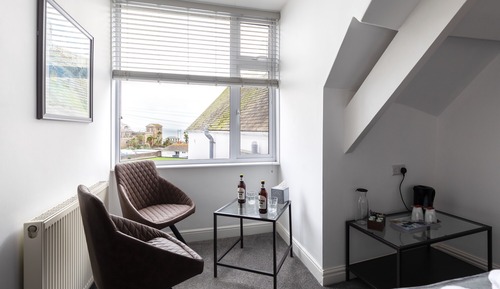 Deluxe Double Room, Ensuite, Sea View