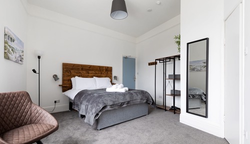 Deluxe Double Room, Ensuite, Sea View