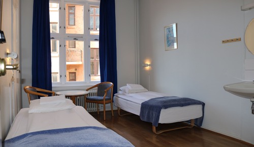 Economy Twin Room, Shared Bathroom