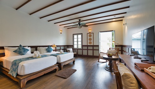 Pool View Twin Room