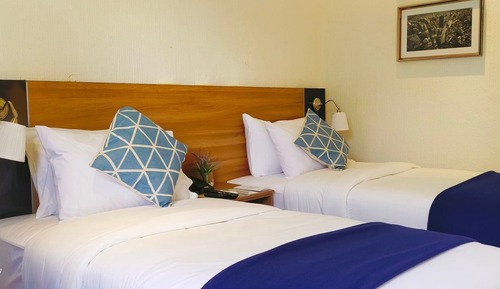 Standard Twin Room, 2 Twin Beds, Bathtub, Garden View