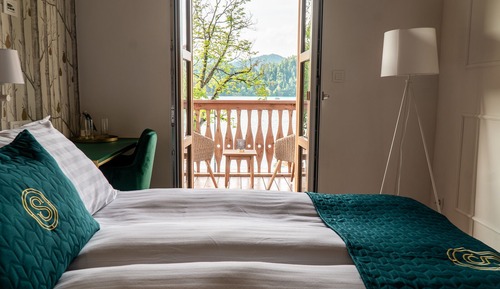 Romantic Double Room, Balcony, Lake View