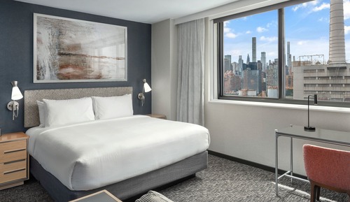 Studio, 1 King Bed with Sofa bed, City View