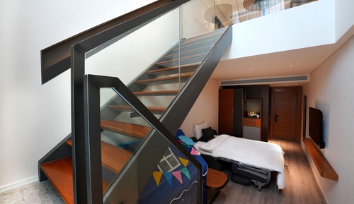 Executive Loft, 1 King Bed with Sofa bed, Mezzanine