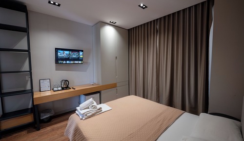 Deluxe Double Room with Balcony and Sea View