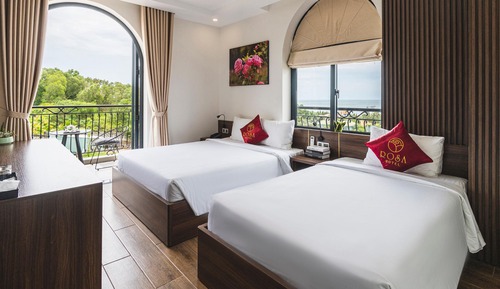 Deluxe Triple Room, Balcony, Sea View