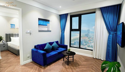 Panoramic Apartment, 2 Bedrooms, Bathtub, Ocean View