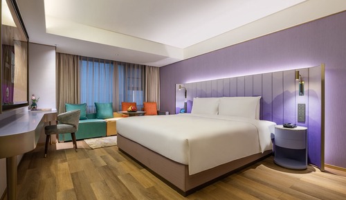 Premium Double Room, 1 Queen Bed, Non Smoking, Refrigerator