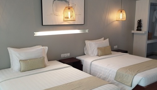 Deluxe Twin Room with Pool View