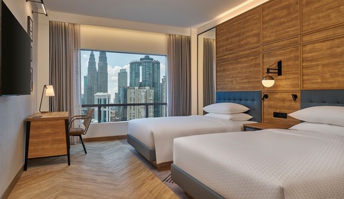 Deluxe Room, 2 Double Beds, Non Smoking