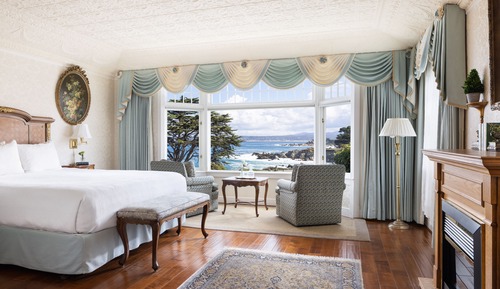 Superior Room, 1 King Bed, Fireplace, Sea View