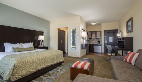 Suite, 2 Bedrooms, Accessible, Kitchen (Communications, Mobility, Access Tub)