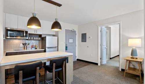 Suite, 1 Bedroom, Accessible, Kitchen (Communications)