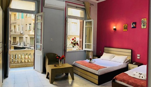 Deluxe Double Room, Balcony, City View