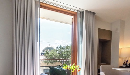 Standard Room, 1 King Bed, Patio, Tower