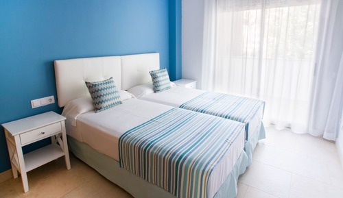 Deluxe Apartment, 2 Bedrooms, Terrace, Pool View