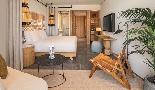 Room, 1 King Bed, Non Smoking, Sea View (Balcony)