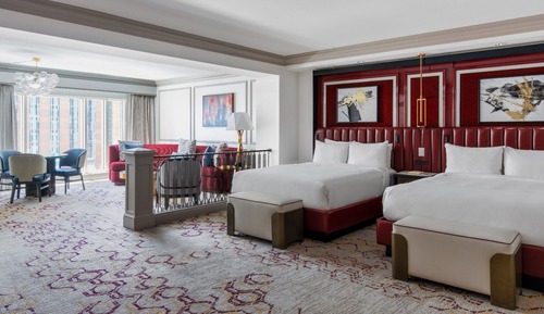 Newly Remodeled Prestige Club Lounge Premium Two Queen Suite
