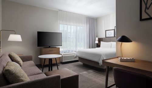 Studio Suite, 1 Queen Bed with Sofa bed, Kitchen