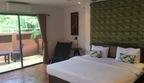 Family Bungalow, 1 Bedroom, Kitchen, Pool View