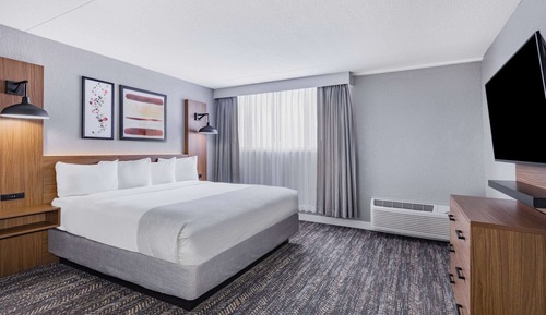 Suite, 1 King Bed, Accessible, Non Smoking (Mobility Roll-In Shower)
