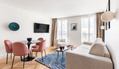 Deluxe Apartment, 1 Queen Bed with Sofa bed, Balcony, City View