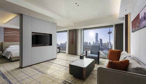 Swiss, Signature Room, 1 King Bed, City View