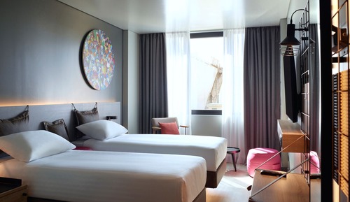 Room, 2 Twin Beds, Non Smoking (View)