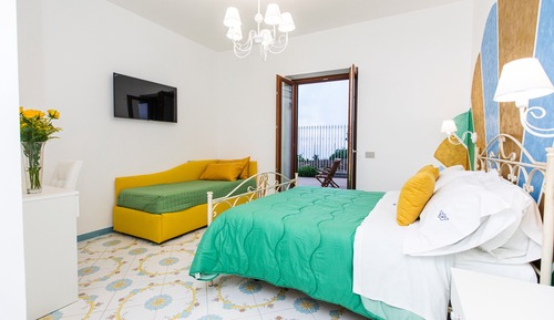 Superior Double or Twin Room, Terrace, Sea View
