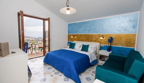 Panoramic Double or Twin Room, Balcony, Sea View