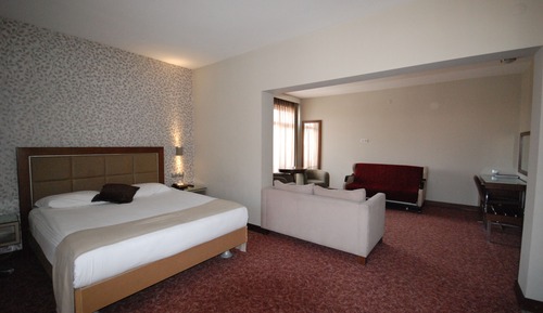 Deluxe Suite, 1 King Bed with Sofa bed, Air conditioning, City View